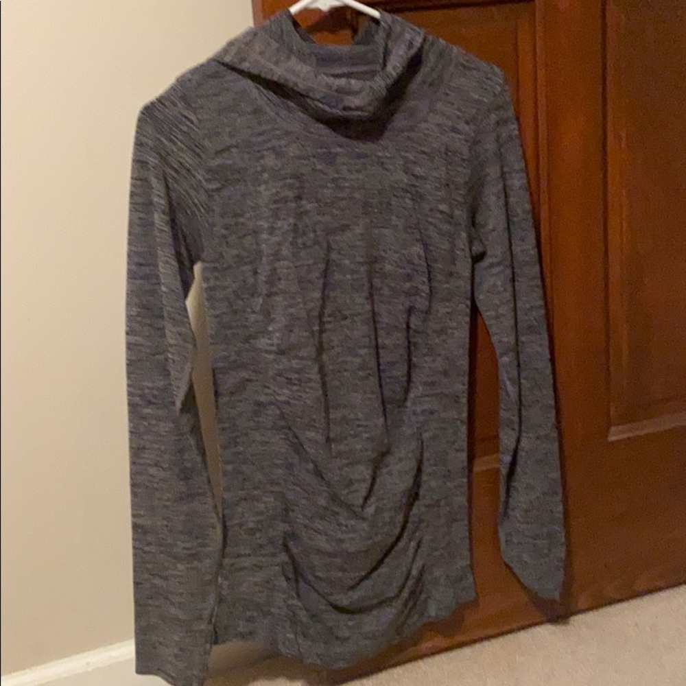 Athlete Pullover hooded track jacket